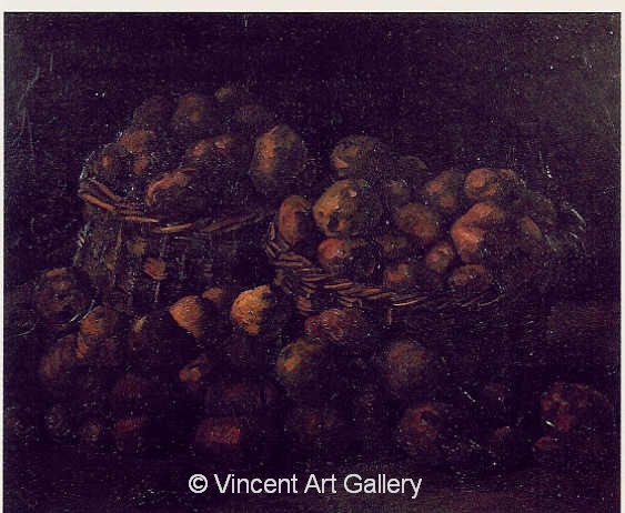 JH 933 - Still Life with Two Baskets of Potatoes